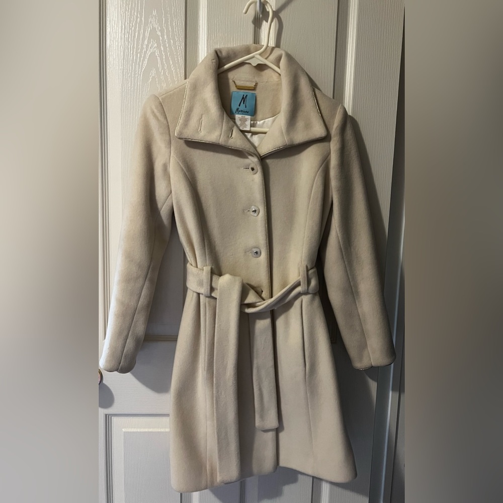 Marciano Beige Long Trench Coat